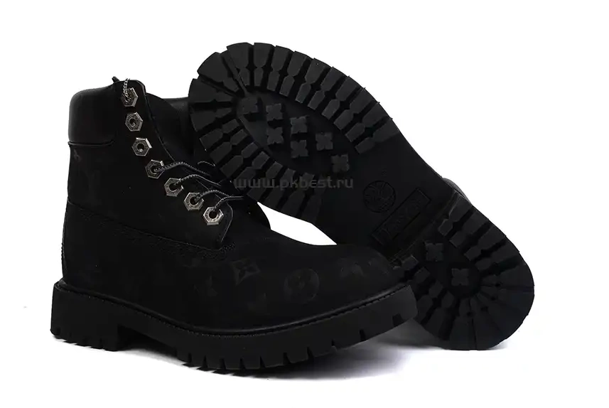 MATERIALS x READY RETAIL PK VUITTON TO Timberland Cow SHIP LOUIS leather black GOD 0314