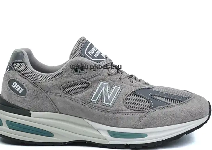 New Balance PK TO GOD 991v2 SHIP READY RETAIL “Grey” MATERIALS 0316