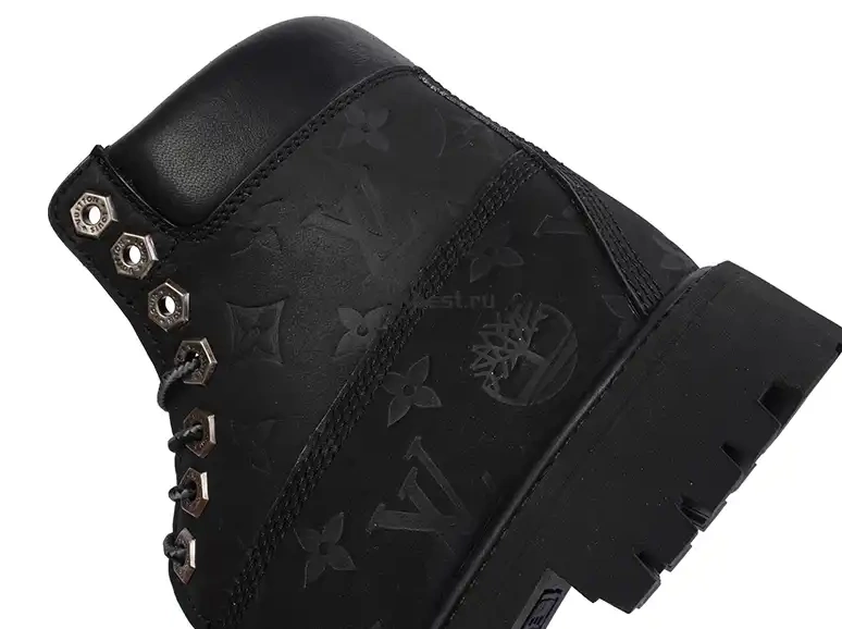 MATERIALS x READY RETAIL PK VUITTON TO Timberland Cow SHIP LOUIS leather black GOD 0314