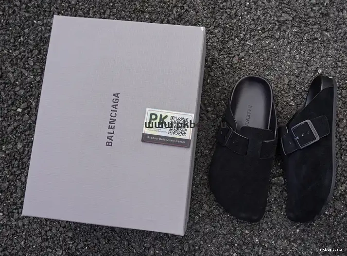 SHIP MATERIALS mules GOD TO PK suede Balenciaga READY RETAIL Sunday 0313