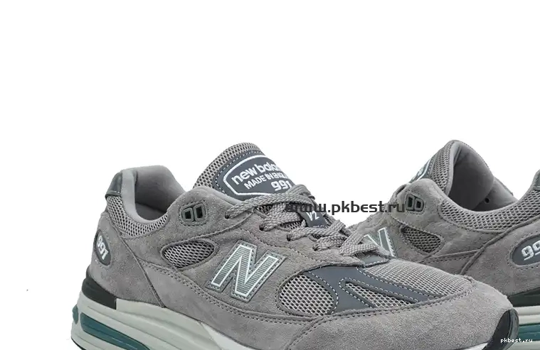 New Balance PK TO GOD 991v2 SHIP READY RETAIL “Grey” MATERIALS 0316