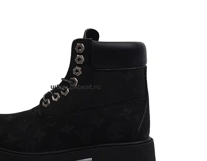 MATERIALS x READY RETAIL PK VUITTON TO Timberland Cow SHIP LOUIS leather black GOD 0314