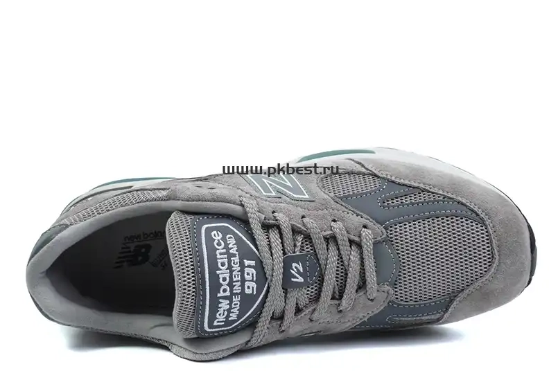 New Balance PK TO GOD 991v2 SHIP READY RETAIL “Grey” MATERIALS 0316