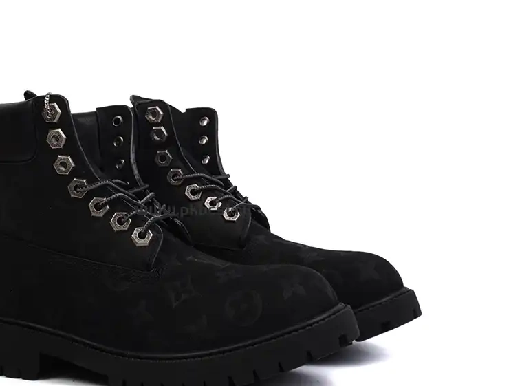 MATERIALS x READY RETAIL PK VUITTON TO Timberland Cow SHIP LOUIS leather black GOD 0314