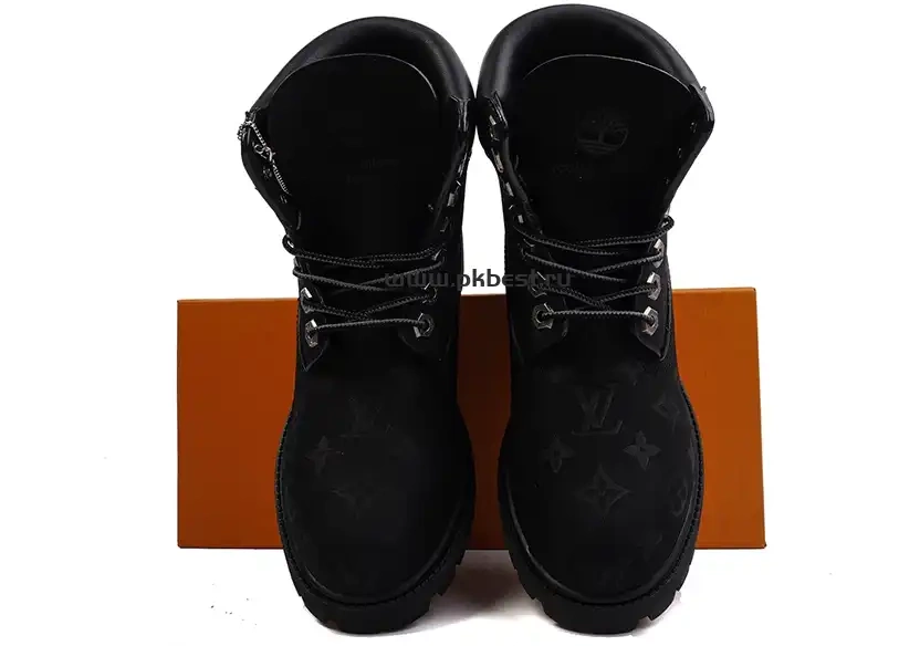 MATERIALS x READY RETAIL PK VUITTON TO Timberland Cow SHIP LOUIS leather black GOD 0314