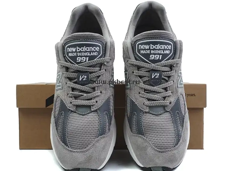 New Balance PK TO GOD 991v2 SHIP READY RETAIL “Grey” MATERIALS 0316