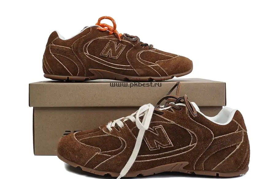 SL x MIU RETAIL New Balance PK MATERIALS Dark NB READY GOD 530 brown MIU TO SHIP 0318