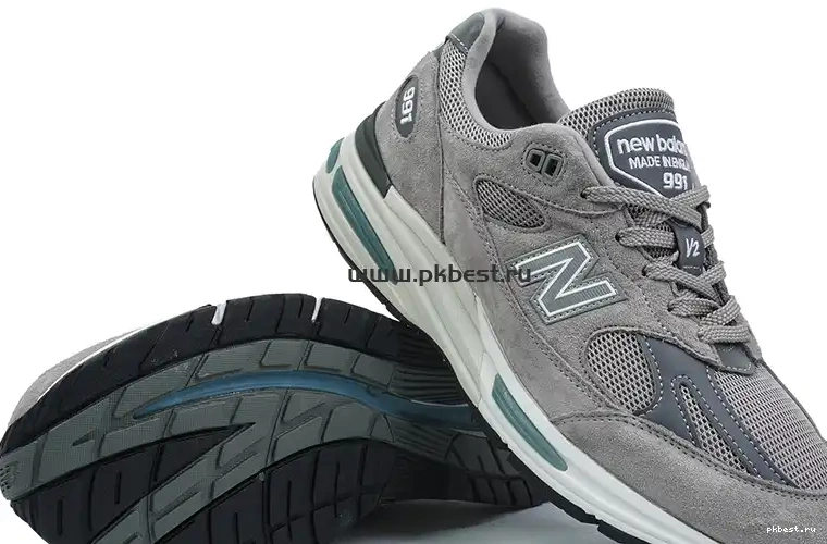 New Balance PK TO GOD 991v2 SHIP READY RETAIL “Grey” MATERIALS 0316