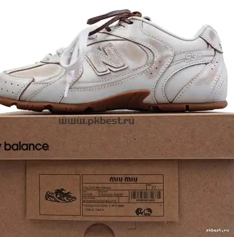 SL x MIU RETAIL New Balance PK MATERIALS Dark NB READY GOD 530 brown MIU TO SHIP 0318