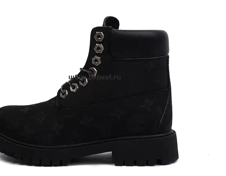 MATERIALS x READY RETAIL PK VUITTON TO Timberland Cow SHIP LOUIS leather black GOD 0314