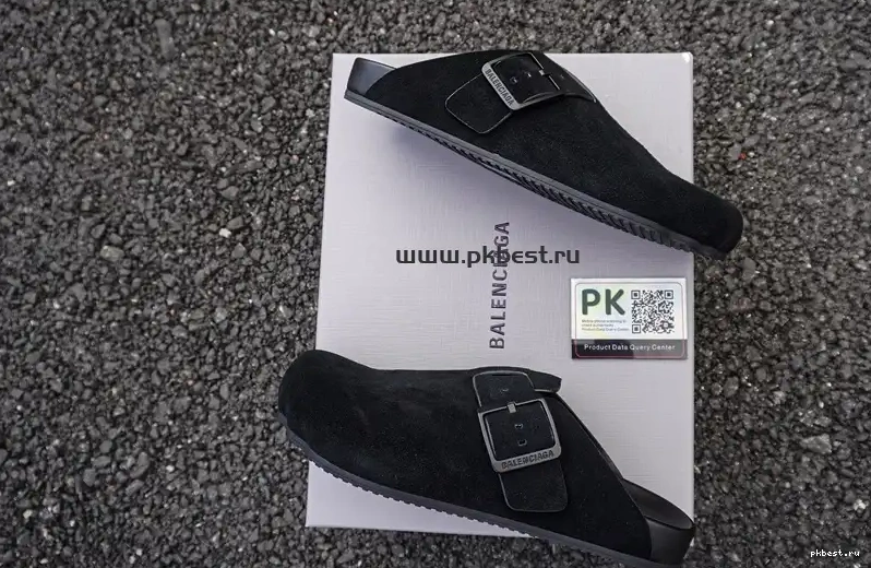 SHIP MATERIALS mules GOD TO PK suede Balenciaga READY RETAIL Sunday 0313