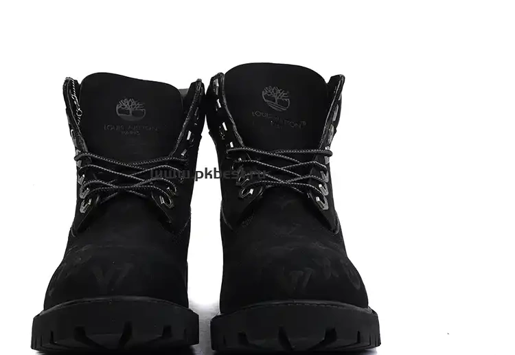 MATERIALS x READY RETAIL PK VUITTON TO Timberland Cow SHIP LOUIS leather black GOD 0314