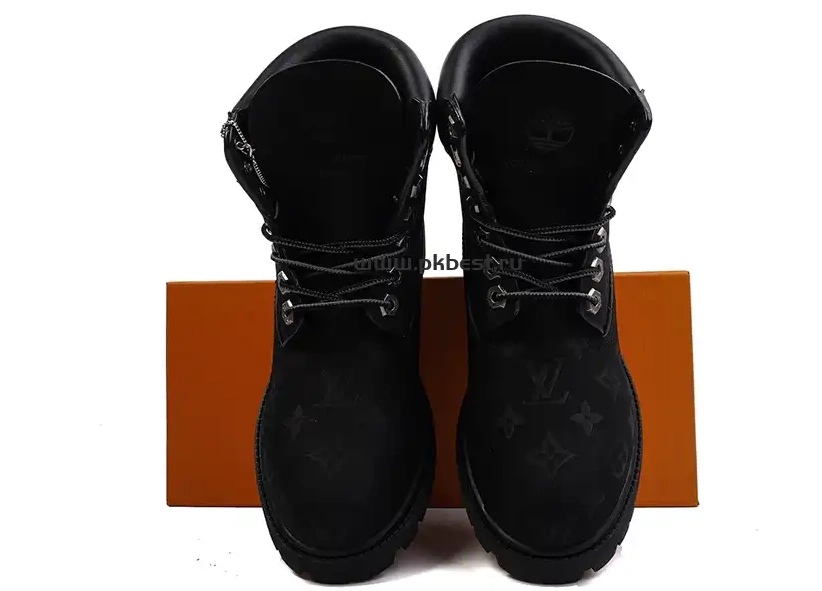 MATERIALS x READY RETAIL PK VUITTON TO Timberland Cow SHIP LOUIS leather black GOD 0314