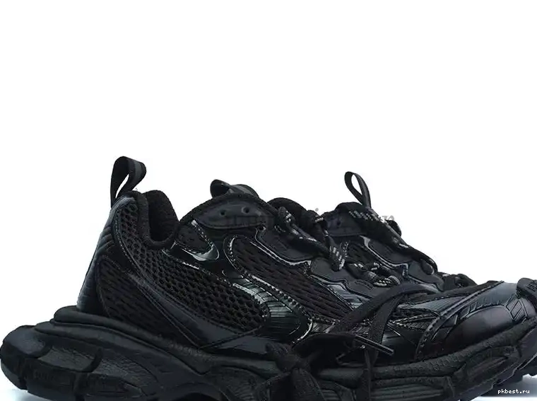 God Worn SHIP MATERIALS 3XL Balenciaga READY PK OutBlack RETAIL TO Sneaker 0314