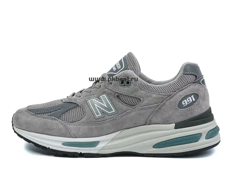 New Balance PK TO GOD 991v2 SHIP READY RETAIL “Grey” MATERIALS 0316