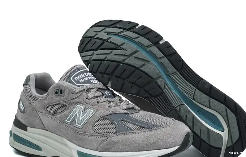 New Balance PK TO GOD 991v2 SHIP READY RETAIL “Grey” MATERIALS 0316