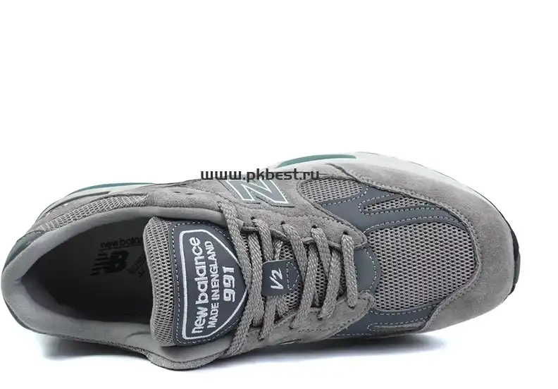 New Balance PK TO GOD 991v2 SHIP READY RETAIL “Grey” MATERIALS 0316