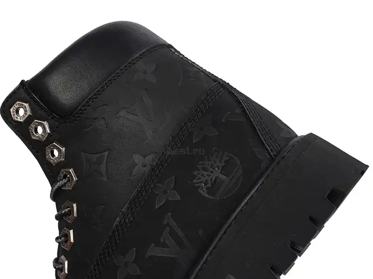 MATERIALS x READY RETAIL PK VUITTON TO Timberland Cow SHIP LOUIS leather black GOD 0314