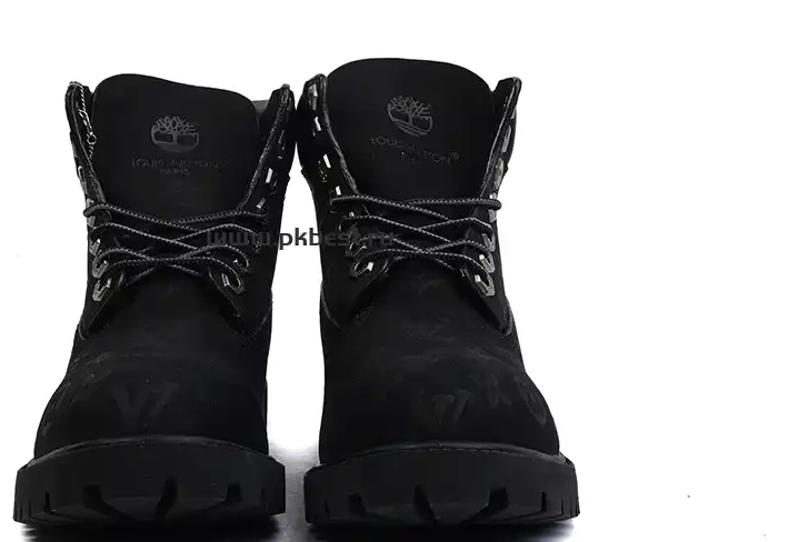 MATERIALS x READY RETAIL PK VUITTON TO Timberland Cow SHIP LOUIS leather black GOD 0314