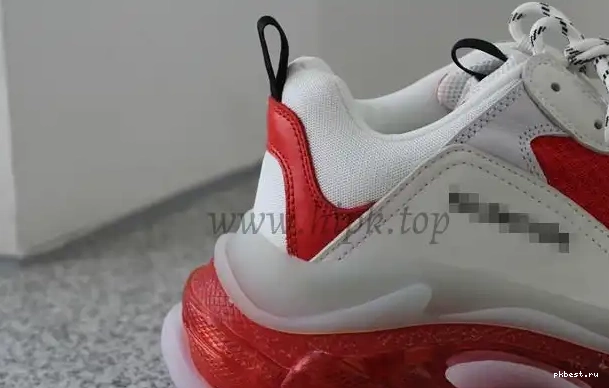 Red PK S SHIP READY SOLE White CLEAR TRIPLE TRAINER and GOD PARIS 19ss TO 0314