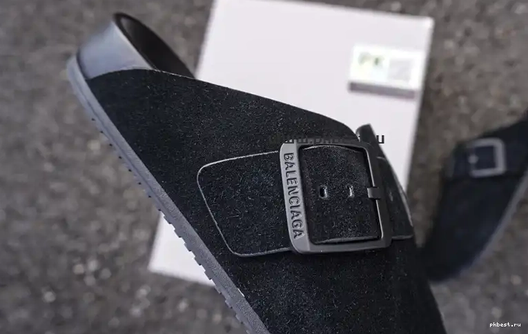 SHIP MATERIALS mules GOD TO PK suede Balenciaga READY RETAIL Sunday 0313